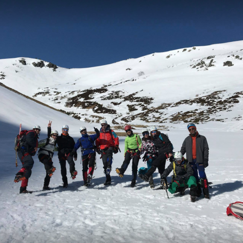 Raquetas de nieve en León
