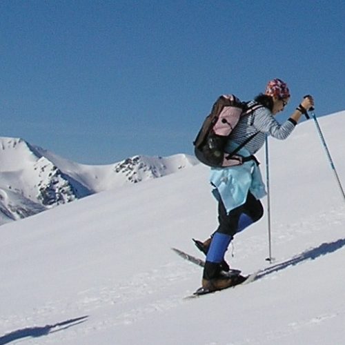 Raquetas de nieve en León
